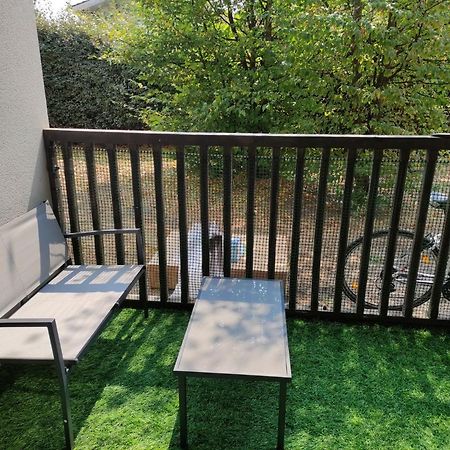 Superbe Appartement En Rez-De-Jardin A Lanton Bagian luar foto